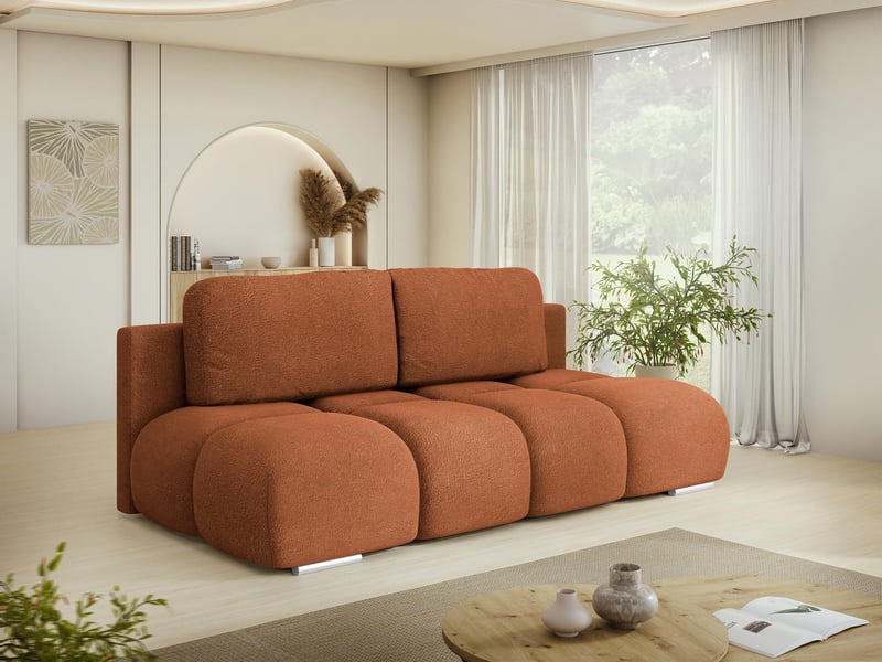  Canapé convertible dominus, boîte de literie, 89x195x104cm  - Conforama B