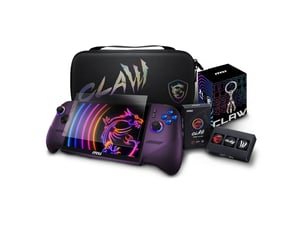 Console de jeu portable windows 8 pouces 120 hz violet