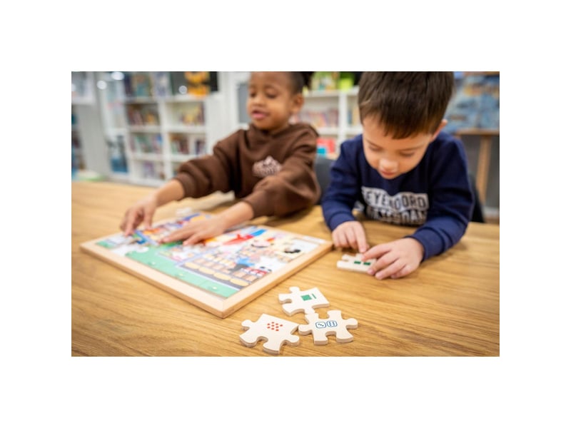  Educo sens des nombres - opérations jusquà 6  24 pièces de puzzle 8719924045586 - Conforama C