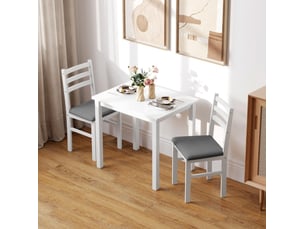 Ensemble table rectangulaire 2 chaise(s) <strong>BEAOK</strong> <strong></strong>