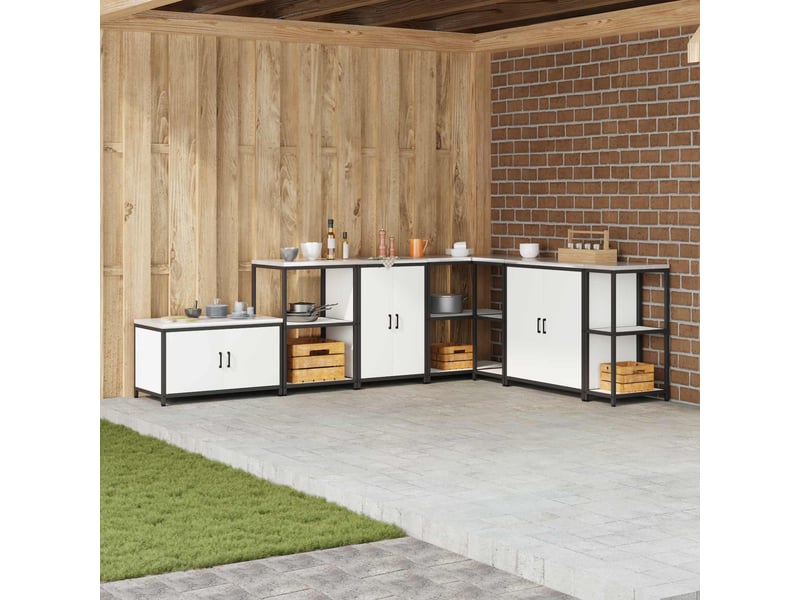  Meuble de rangement de cuisine hattem blanc 60x50x92cm  - Conforama B