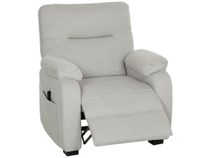 Fauteuil relax électrique  <strong></strong> Velours beige
