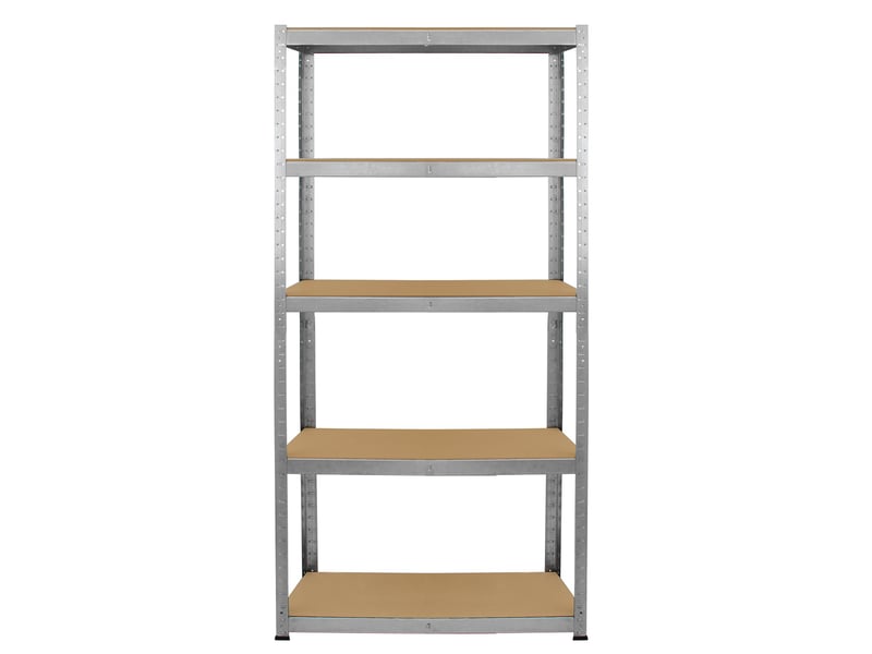  Monster racking - 2 rayonnages galwix en acier sans boulons gris 90cm x 30cm x 180cm 10710 - Conforama C