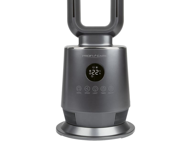  Ventilateur tour 50w gris proficare tvl3152-gris  - Conforama B