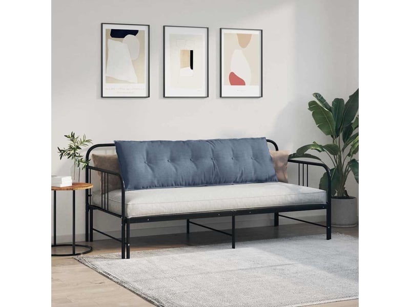  Coussin de dos, coussin de dossier bleu 160 x 50 cm tissu en velours côtelé cf54516  - Conforama D