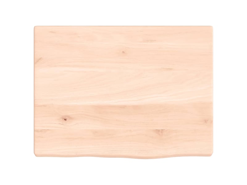  Comptoir de salle de bain, plan de travail 40x30x2 cm bois massif non traité cf65727  - Conforama C
