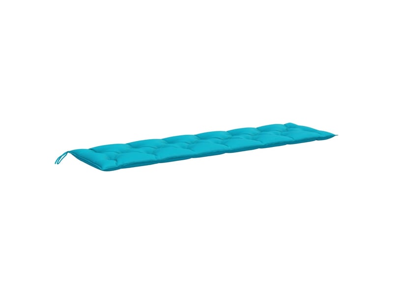 Coussin de banc de jardin, coussin d'assise turquoise 200x50x7 cm tissu cf52847  - Conforama A