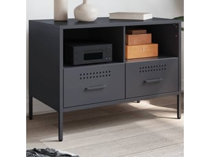 Meuble tv coloris gris 68 cm <strong></strong>  <strong></strong>