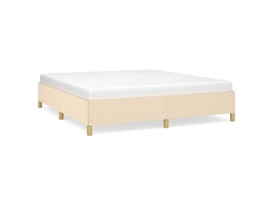 Lit 2 places 180x200 cm coloris beige