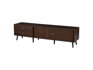 Meuble tv coloris marron 180 cm <strong>PANGIVO</strong>  <strong>N625P414164165A</strong>