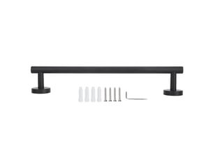 Toilettes en acier inoxydable bar wall mounted single towel rack salle de bain