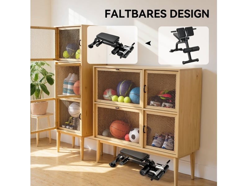  Banc de musculation réglable 96,6x68 cm métal noir  - Conforama D