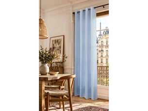 Rideau à œillets 140 x 240 cm victoria fils teints jacquard