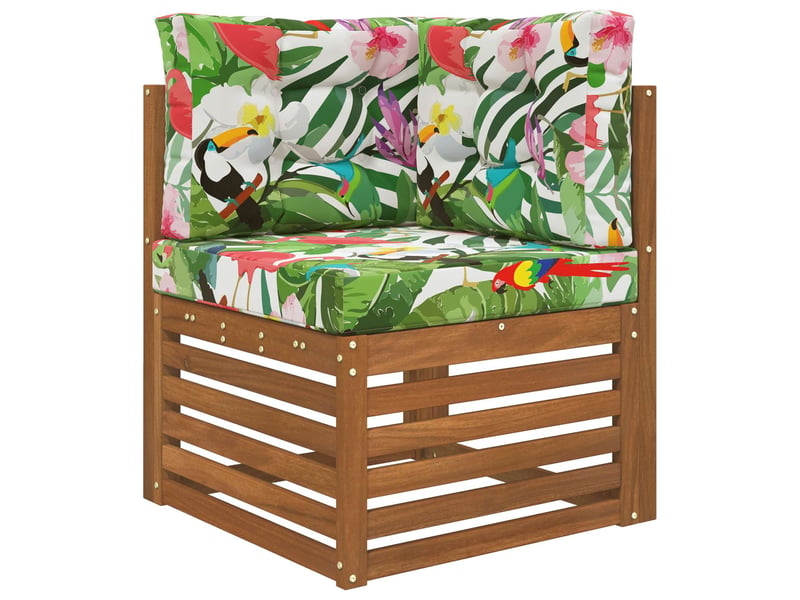  Coussin de canapé d'extérieur, coussin de chaise polyester coloré 60 x 60 cm cf54060  - Conforama C