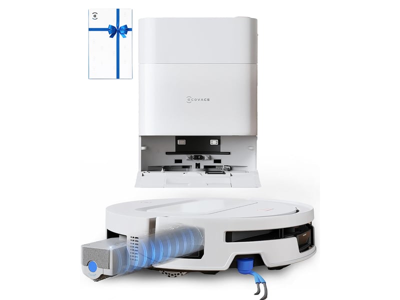 ECOVACS DEEBOT T90 Max Pro Omni Set Robot Aspirateur Laveur, 40000Pa, OZMO Roller 3.0, TruEdge 3.0 40kPa,Version Améliorée du T90 - Conforama A