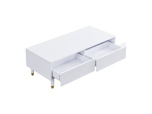 Meuble tv coloris blanc 178 cm   evarich