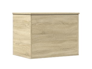 Boîte de rangement, coffre de rangement chêne sonoma 60x42x46 cm bois d'ingénierie