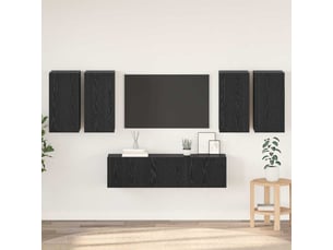 Meuble tv coloris noir 1 cm <strong></strong>  <strong></strong>