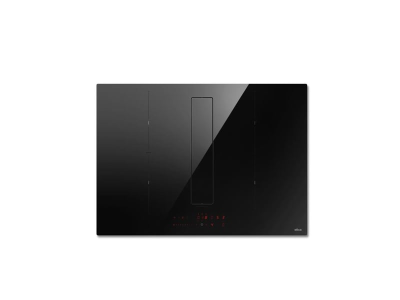 Elica - table de cuisson aspirante induction 72cm 4 feux 7400w noir prf0210741 - PRF0210741 - Conforama A