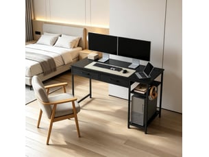 Bureau gaming coloris noir