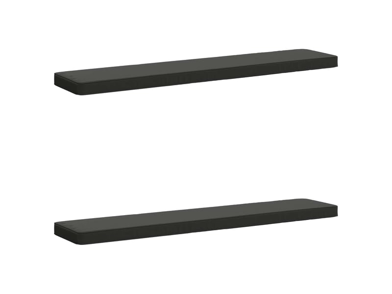 Lot de 2 coussins de banc, coussins d'assise vught 100 % polyester cf58336 - Conforama A