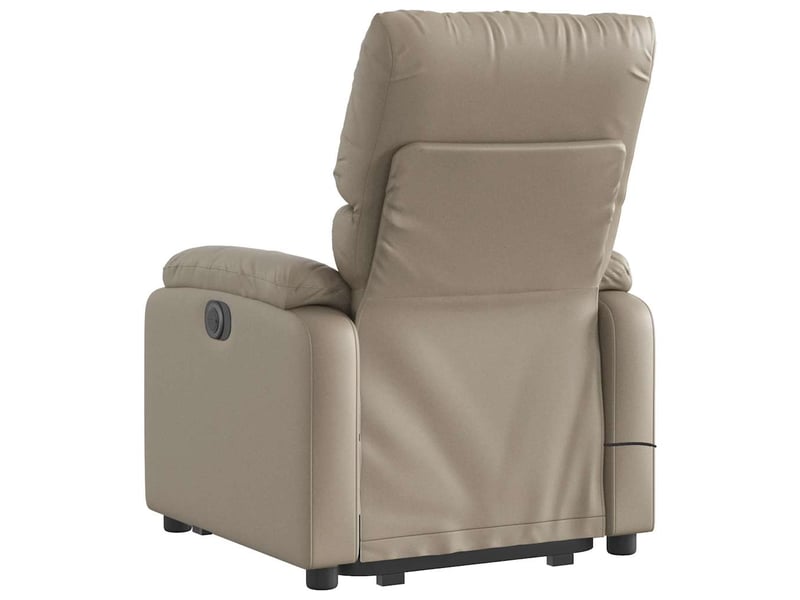 Fauteuil inclinable de massage cappuccino similicuir shl46605 - Conforama E