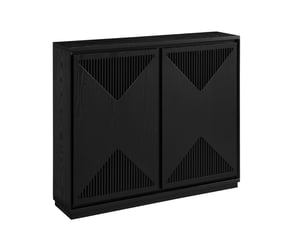 Buffet 2 porte(s)  SOGEU  coloris noir