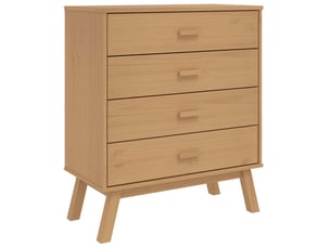 Commode 1 tiroir(s) <strong></strong> <strong></strong> coloris marron largeur 0 cm