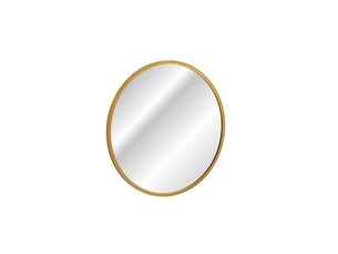 Miroir salle de bain led rond doré 60x60 cm design