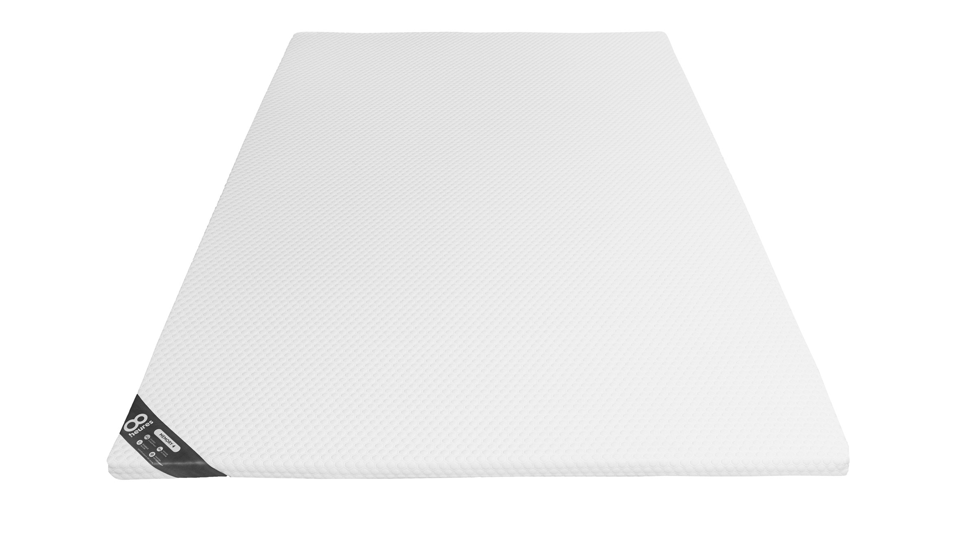 SURMATELAS 160X200X4 CM 8 HEURES MEMORY 4