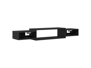 Meuble tv coloris noir 140 cm <strong></strong>  <strong></strong>