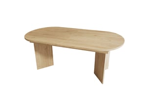 Table à manger extensible, noyer, 160200 × 90 cm, 6-8 personnes, coins arrondis, plateau épais