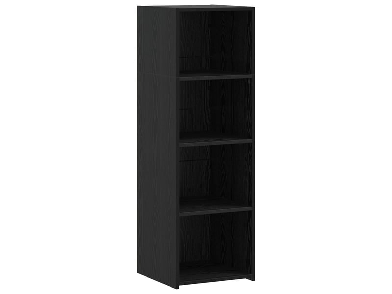  Haut armoire, armoire de rangement chêne noir 40x41x124 cm bois d'ingénierie  - Conforama A