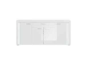 Meuble tv coloris blanc 182 cm <strong></strong>  <strong></strong>