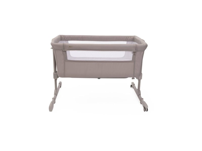  Berceau cododo réglable next2me essential 6 niveaux gris dove re lux, 0-6 mois, inclinaison anti reflux, 2 fenêtres mesh, matelas 5 cm, roues avec freins AABTV41206 - Conforama A