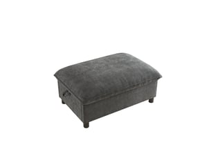 Pouf / repose pied <strong></strong> <strong></strong> gris