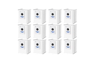 12 pcs dust bags for ecovacs deebot x5 prox5 omni x2x2 omnix2 pro sweeper accessories replacement trash bags