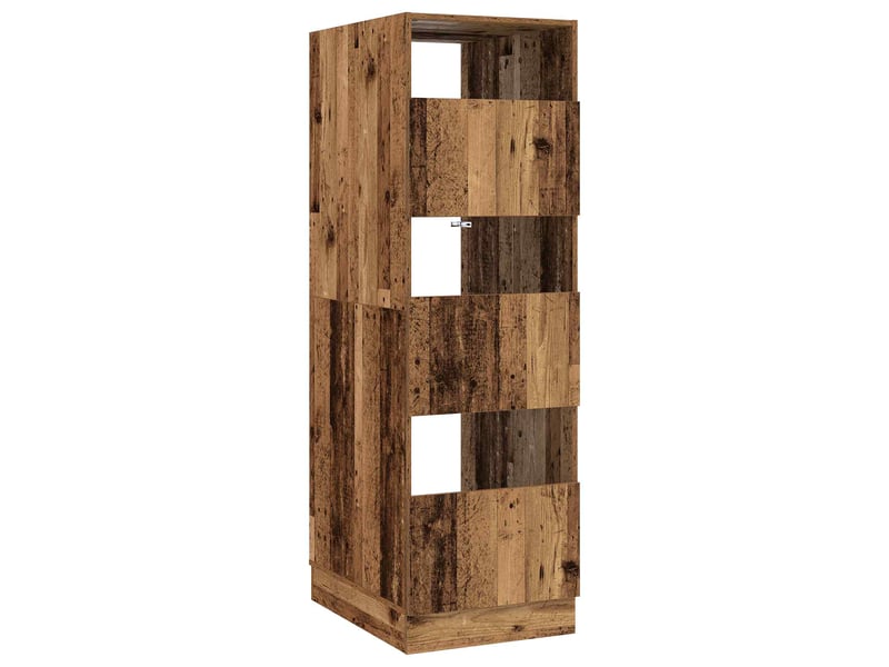  Armoire à laver bois ancien 50x68x162 cm bois d'ingénierie  - Conforama A