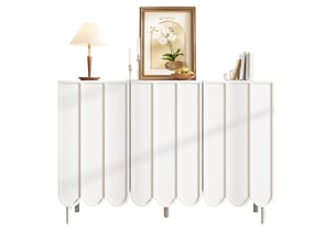 Buffet 3 porte(s)  0 tiroir(s) ULQENI  - 120 cm coloris blanc 