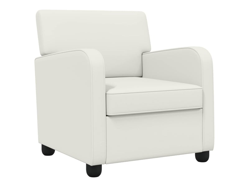  Vidaxl fauteuil blanc simili cuir  - Conforama A