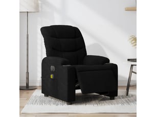 Fauteuil relax électrique  <strong></strong> Tissu noir