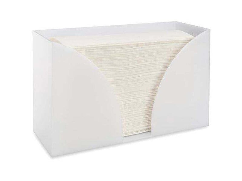  Enowelir distributeur de porte-essuie-tout de comptoir en acrylique blanc pour cuisine ou salle de bain  - Conforama E