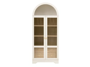 Vitrine coloris blanc <strong></strong> <strong></strong> - 76 cmx180 cm