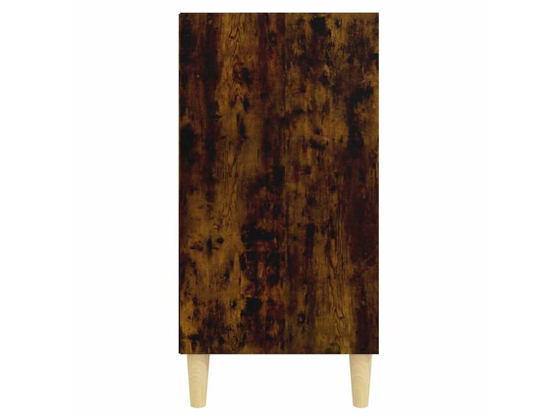  Buffet - bahut - meuble de rangement chêne fumé 57x35x70 cm bois d'ingénierie  - Conforama E