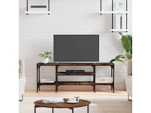 Meuble tv coloris marron 121 cm   