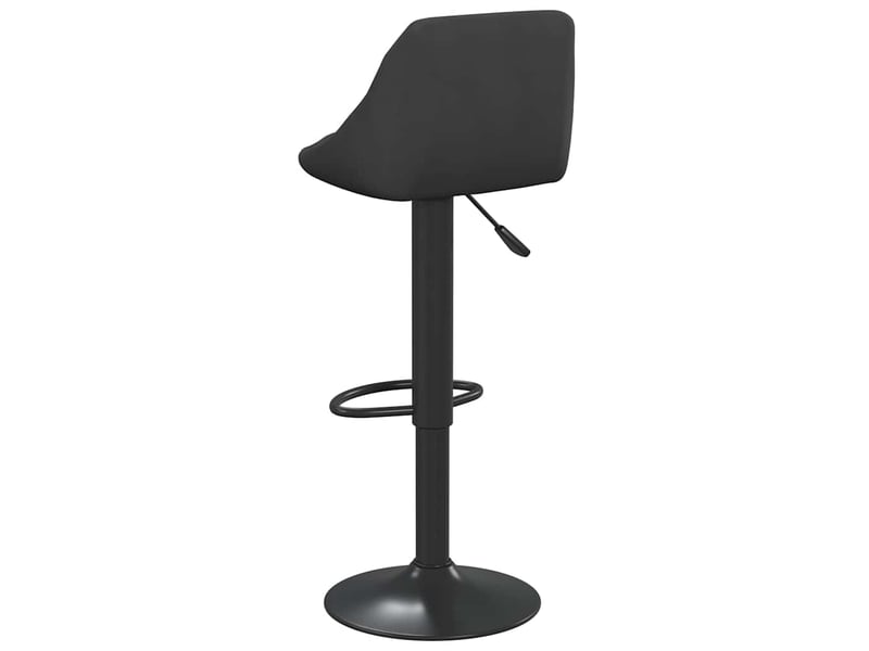  Tabouret de bar, chaise de bar noir velours shl98092  - Conforama E