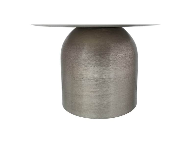  Présentoir à gâteaux art déco en fer argent et prune  - Conforama C