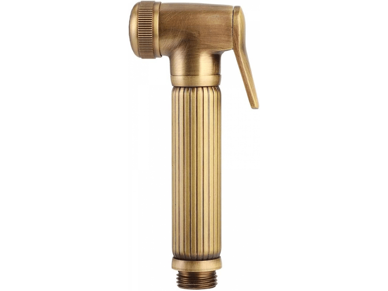  Ensemble de douchette pour bidet de toilette, pommeau de douche à main en laiton pour salle de bain, ensemble de 4 pièces (bronze)  - Conforama E