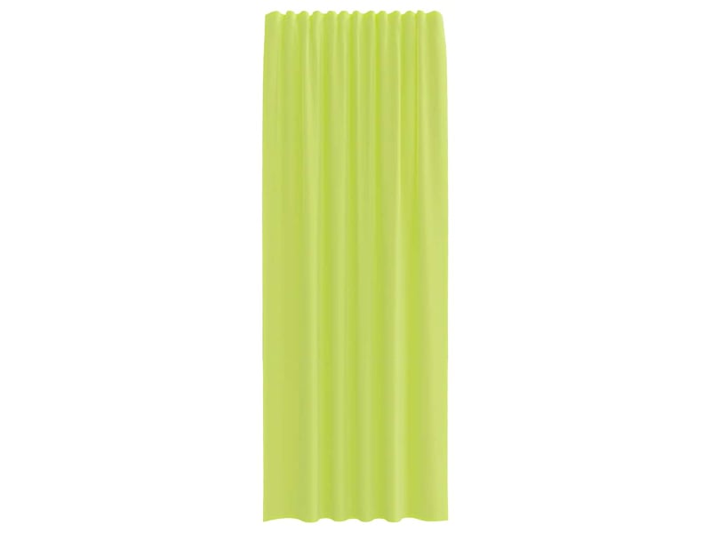  Lot de 2 rideaux en voile, voilages à œillets vert pomme cf44283  - Conforama D