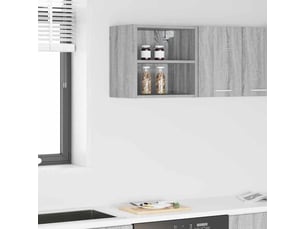 Meuble de rangement, armoire suspendue gris sonoma 40x29,5x40cm